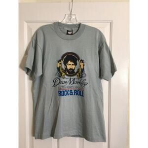 vtg 80s/90s ERIC CLAPTON Dean Markley t shirt LARGE